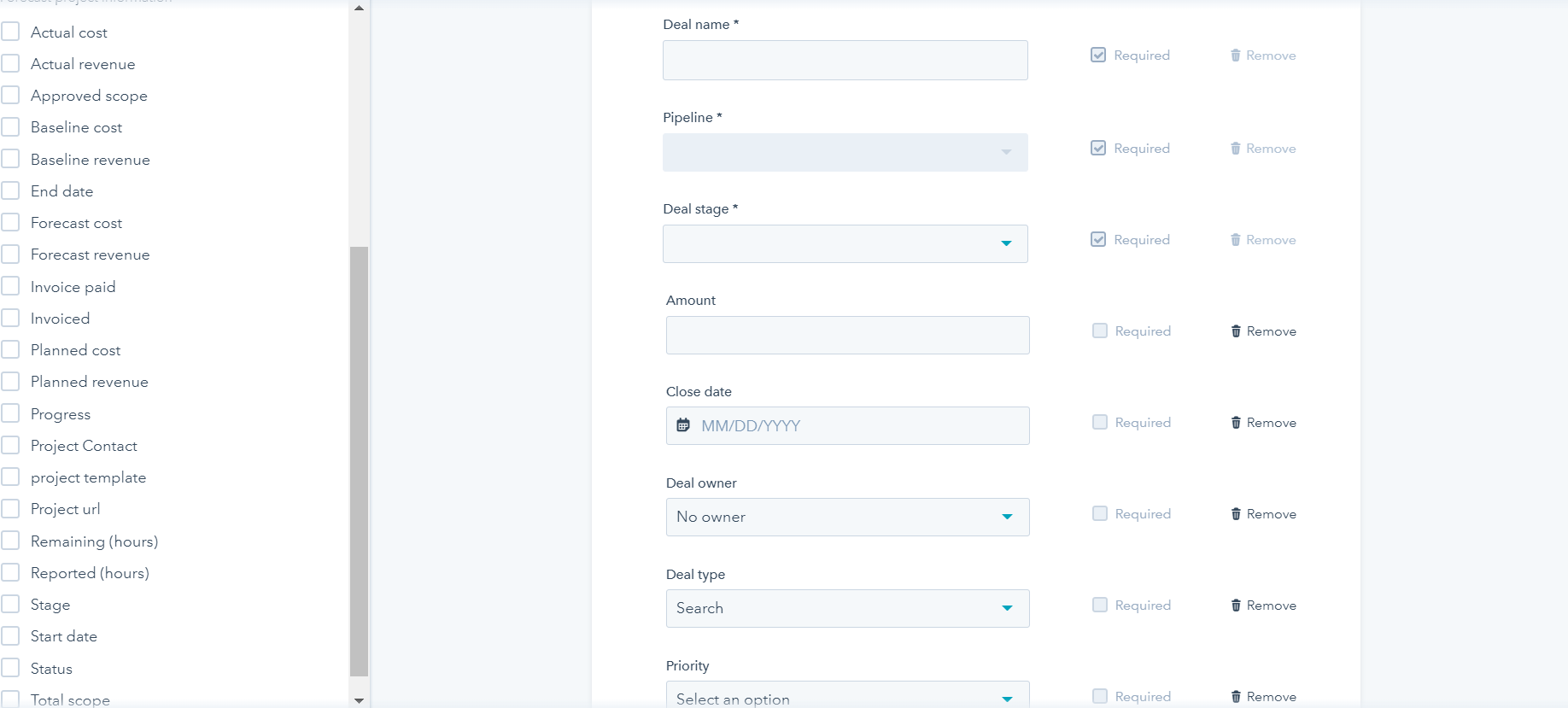Setting up the HubSpot for Forecast integration Forecast